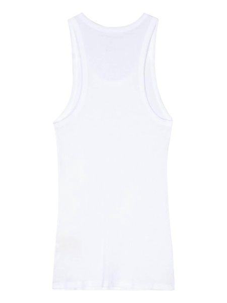 Majestic Ribbed Viscose Tank Top