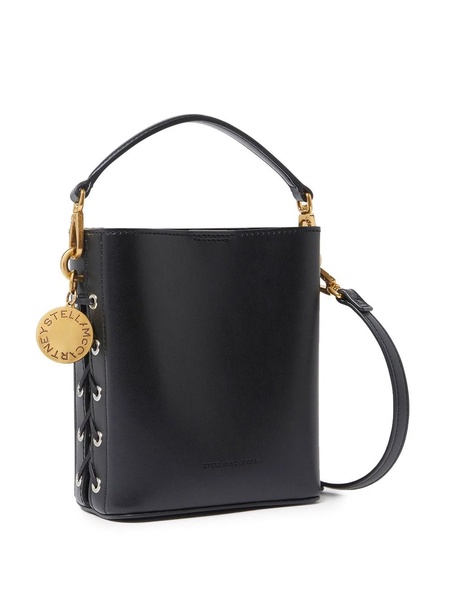 Frayme faux-leather bucket bag