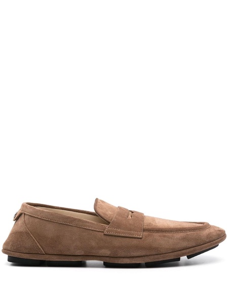 Dolce & Gabbana Calf Suede Driver Shoe