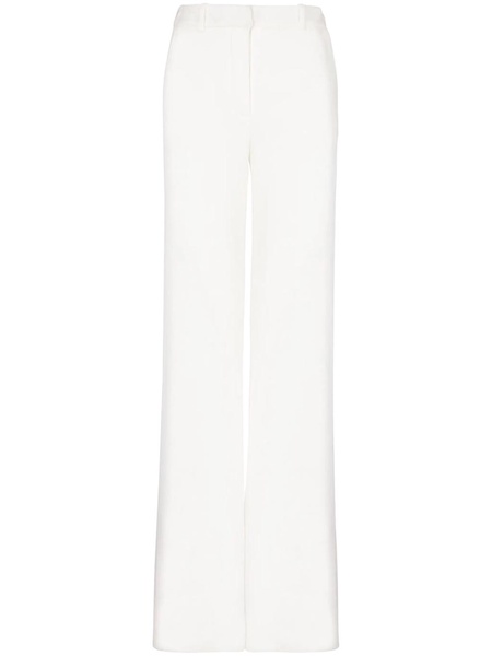 Balmain Crepe Pants Clothing