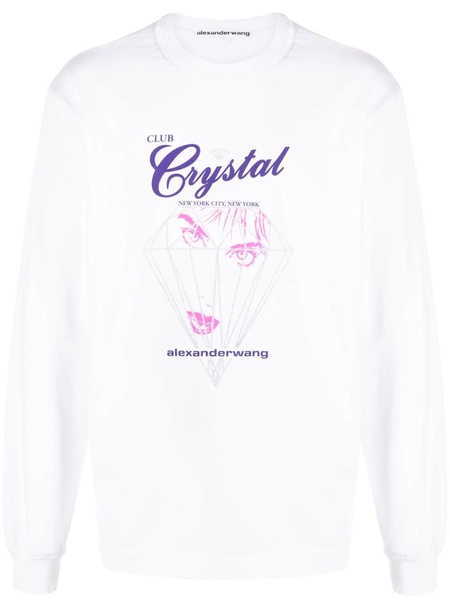 Club Crystal T-shirt with graphic print