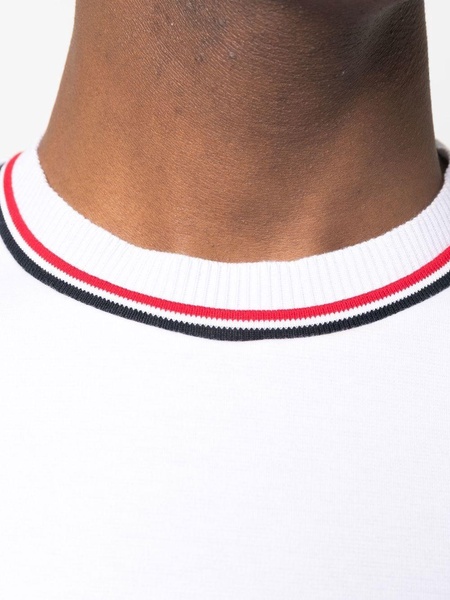 Thom Browne Crew-Neck T-Shirt With Application