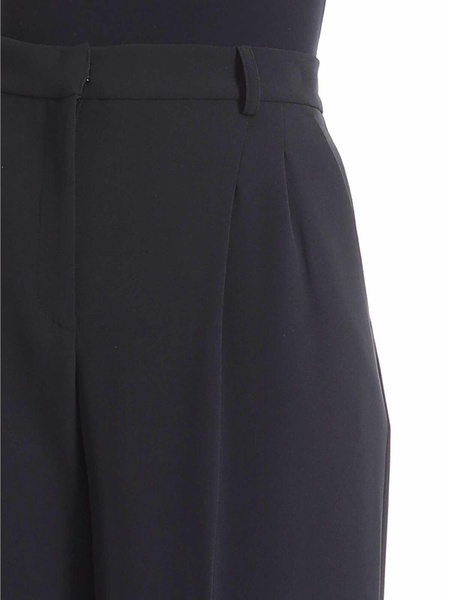 Giorgione black palazzo trousers