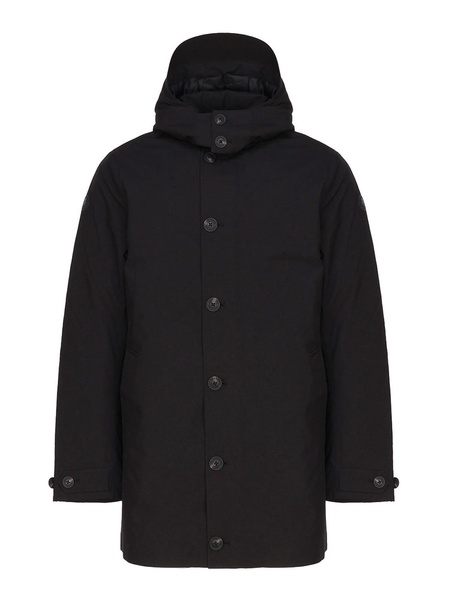 Short black coat