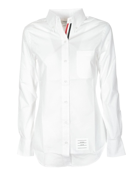 Button-down shirt in white