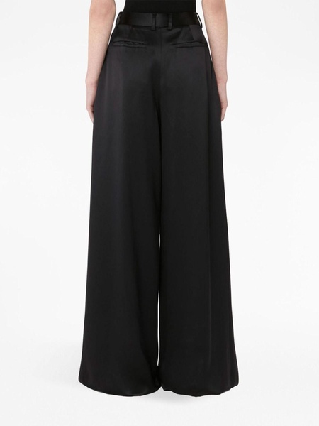 High-rise wide-leg trousers