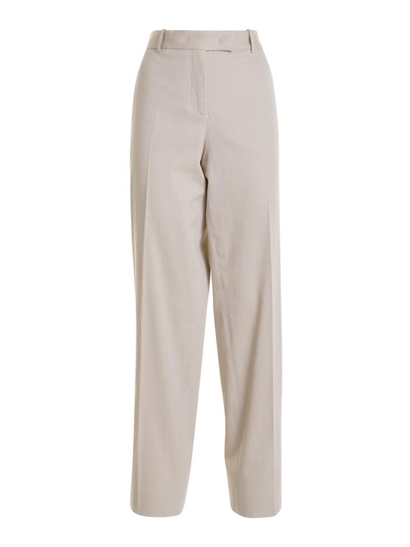 Wide leg pants with pleats