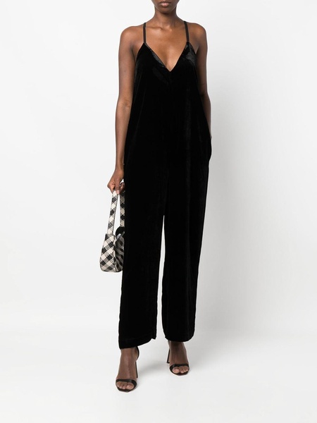 Velvet jumpsuit