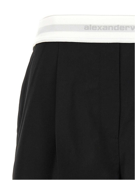 High Wasted Pleated Shorts