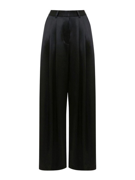 High-rise wide-leg trousers