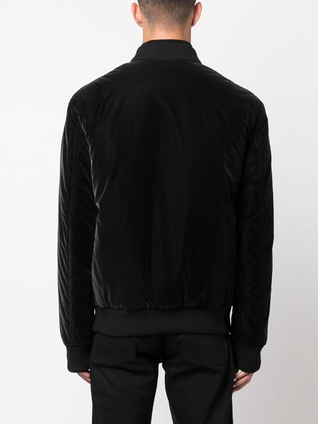 Nylon bomber jacket