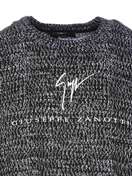 Giuseppe Zanotti Digital-Printed Crewneck T-Shirt