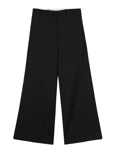 Wide wool trouser