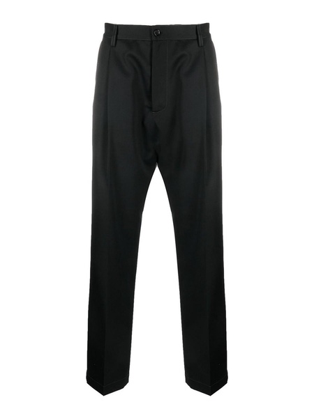 Wool chino trousers