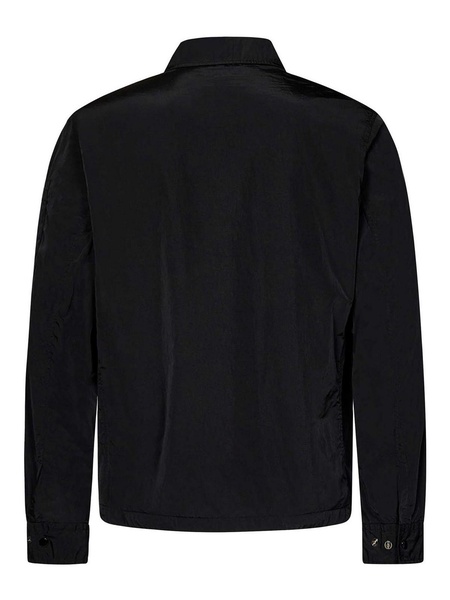 Black Nylon Overshirt