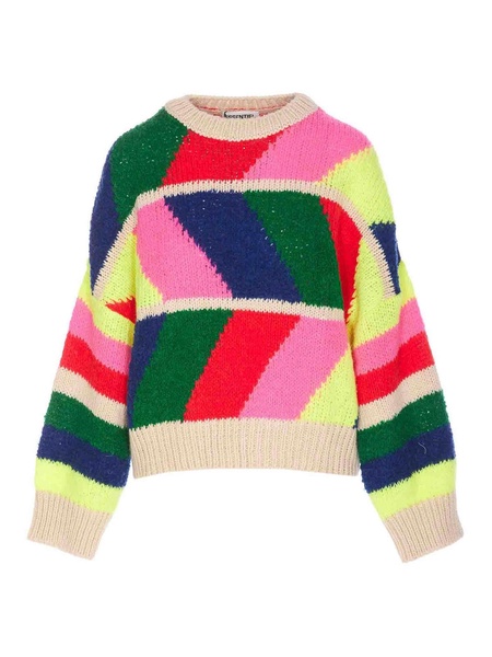 Multicolor Gradation Pullover