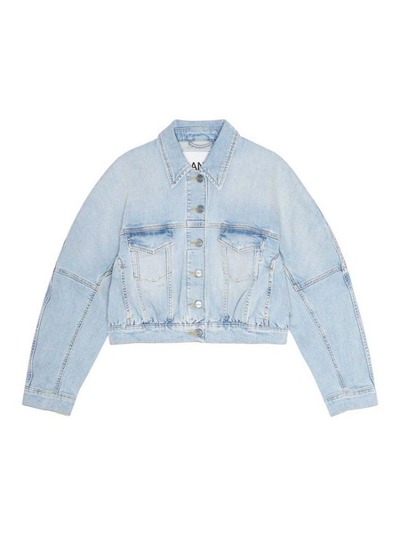 Cropped denim jacket