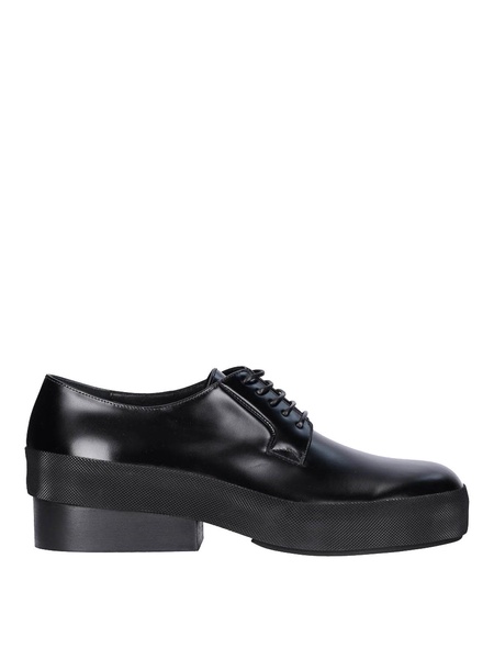 Leather derby shoes