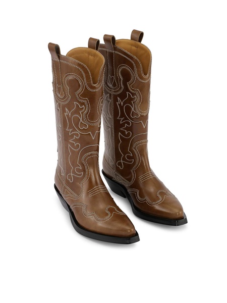 embroidered western boot