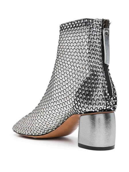 Mesh Ankle Boots