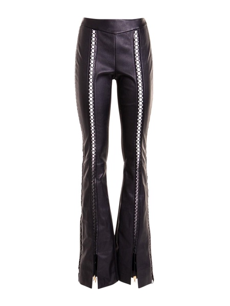 Black leather pants