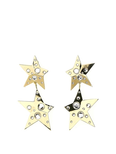 Crystal Star Drop Earrings