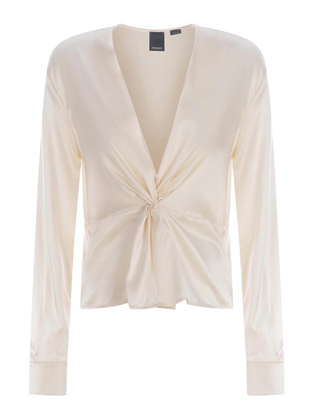 Blouse Pinko "baradero" In Silk Satin