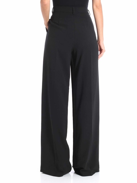 Giorgione black palazzo trousers