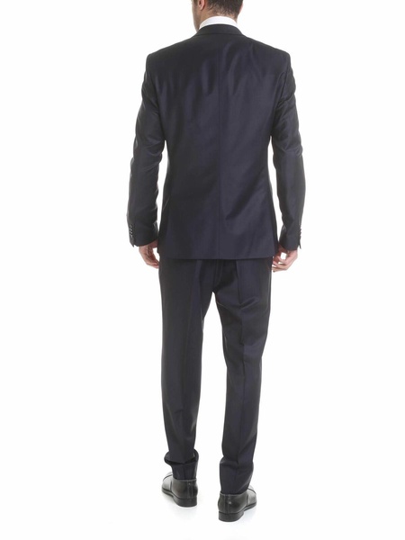 Dark blue virgin wool suit