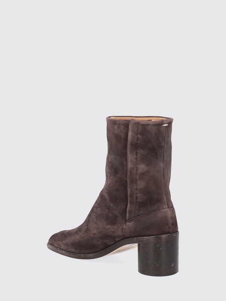 Tabi Ankle Boots In Suede Leather