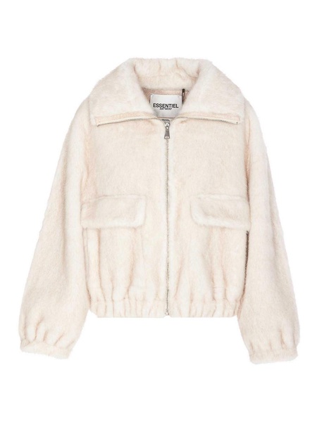 Off White Genz Faux Fur Jacket