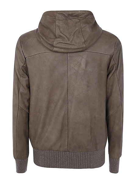 Eco leather Hoodie