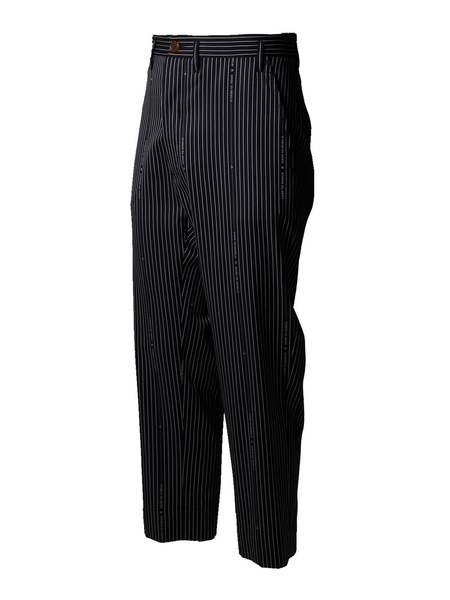 Striped trousers