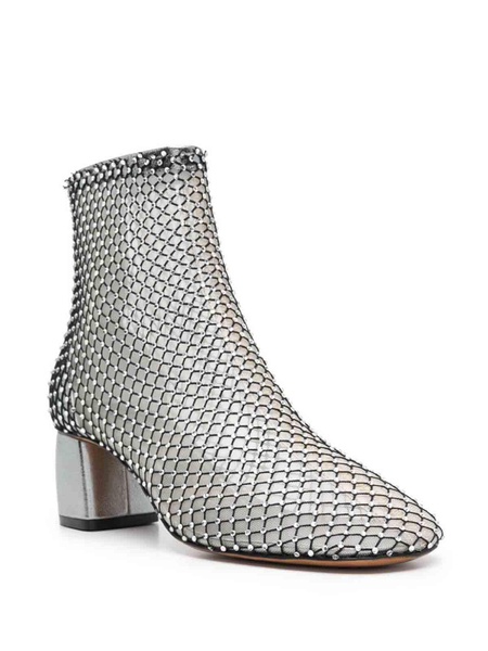 Mesh Ankle Boots