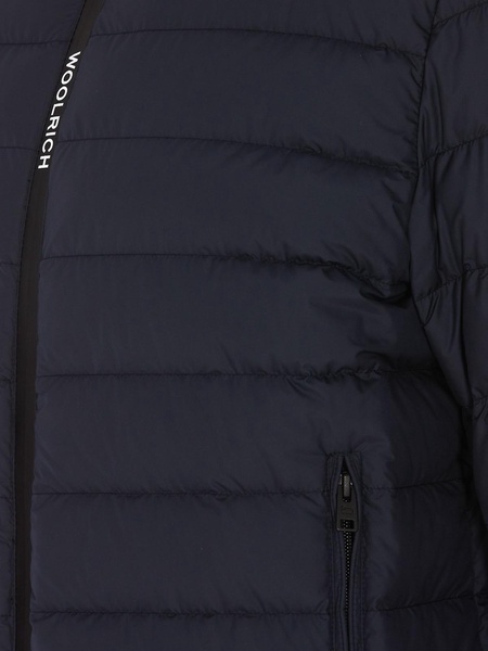 Tech fabric puffer jacket