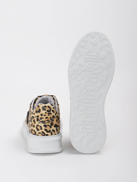 Animalier Print Side Logo Sneakers