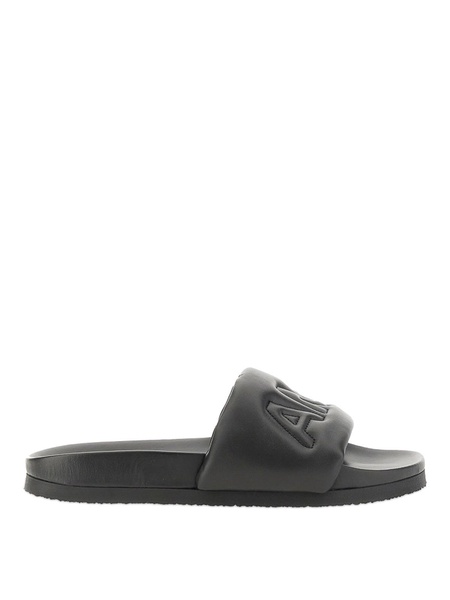 Leather Slide Sandal