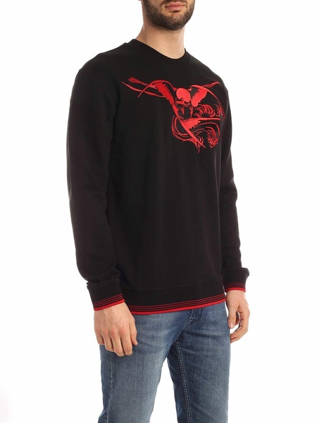 Fire Swallow sweatshirt in black