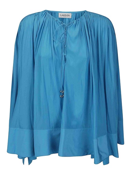 Light blue blouse