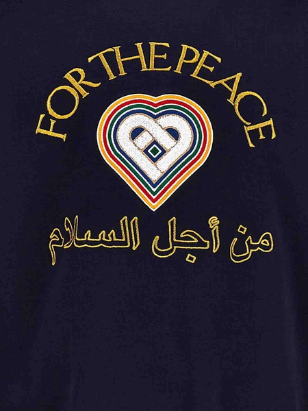 for the peace gold sweatshirt