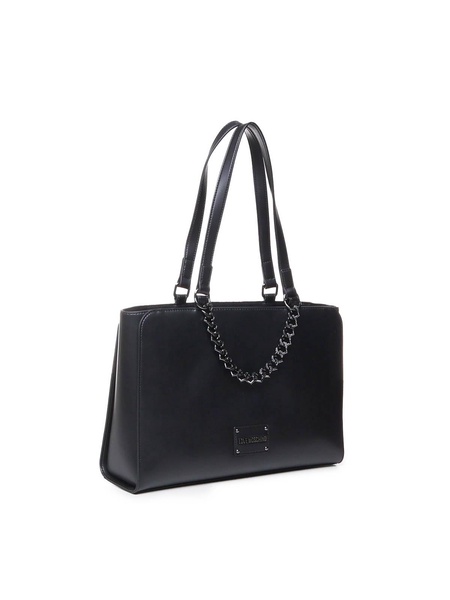 Shoulder Bag With Decorative Chain