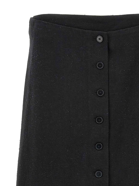 Atri Skirt Buttons Pockets