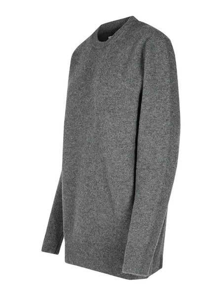 Over Grey Wool Sweater