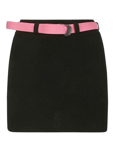 Short black skirt