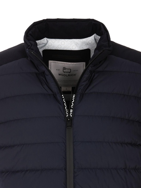 Tech fabric puffer jacket