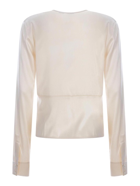 Blouse Pinko "baradero" In Silk Satin