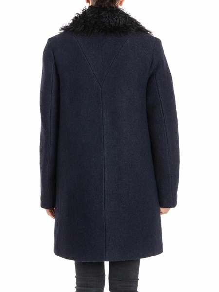 Wool blend coat