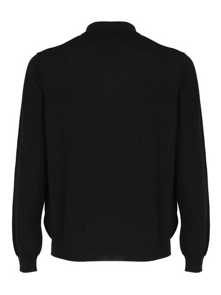 Long-sleeved polo shirt