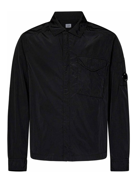 Black Nylon Overshirt