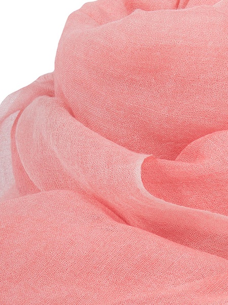 Cashmere and silk scarf